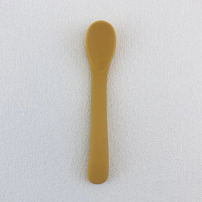 BabySoft™ Silicone Feeding Spoon Shopulia