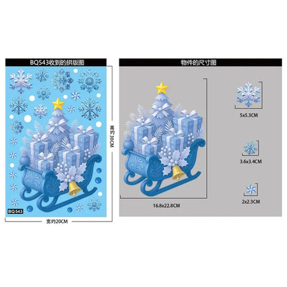 FestiveGlow™ Christmas Window Stickers Shopulia