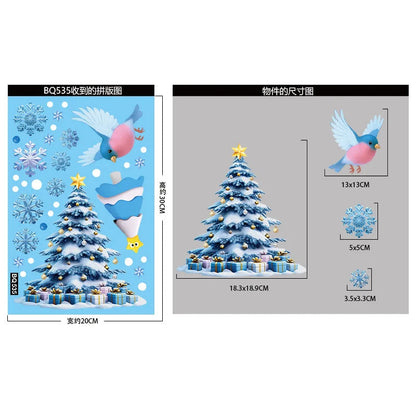 FestiveGlow™ Christmas Window Stickers Shopulia