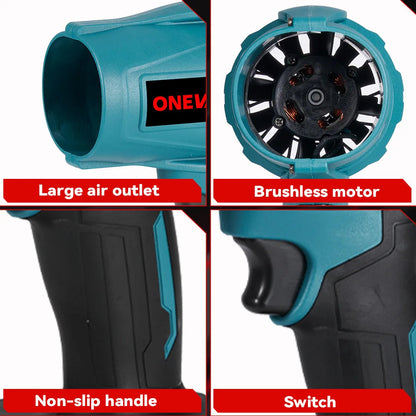 ONEVAN™ 2000W Turbo Jet Blower – Cordless Leaf, Dust & Snow Tool Shopulia