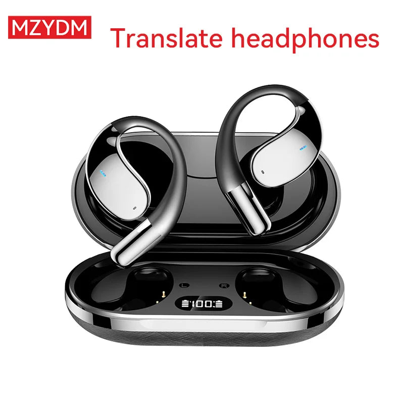 3-in-1 AI Translator Earbuds: 144 Languages, Real-Time Voice & Noise Cancelling Bluetooth Shopulia