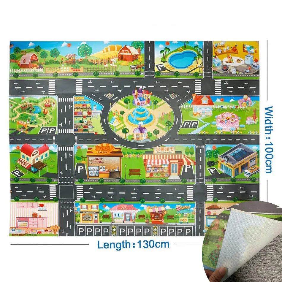 PlayMap™ Baby & Kids Educational Game Mat Shopulia