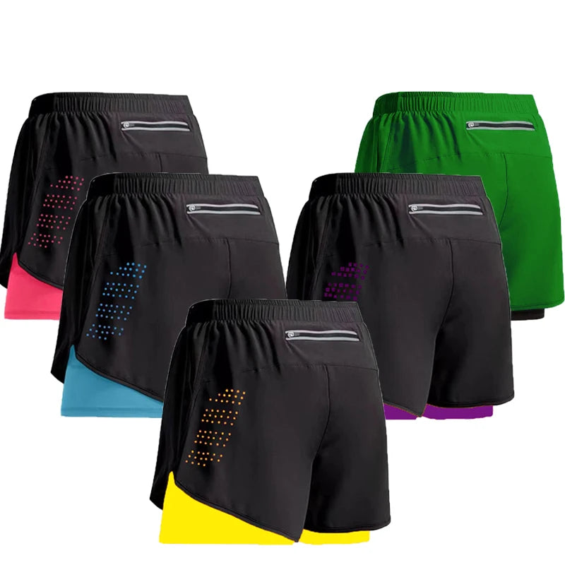 FlexFit™ Men’s Sports Shorts Shopulia