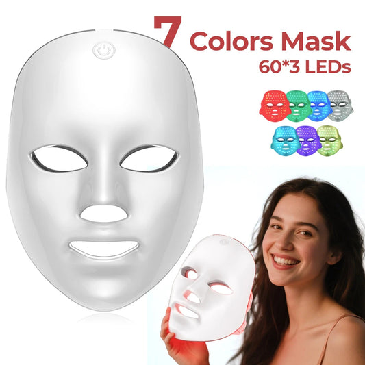 ForeverLily™ LED Facial Mask – Anti-Aging & Red Light Therapy Shopulia