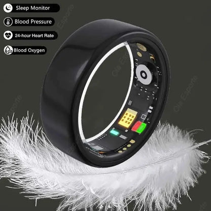 The Smart Ring for Men and Women: Heart Rate, Blood Oxygen, Sleep Tracking and More – IP68 Waterproof and; Multisport Modes - Shopulia