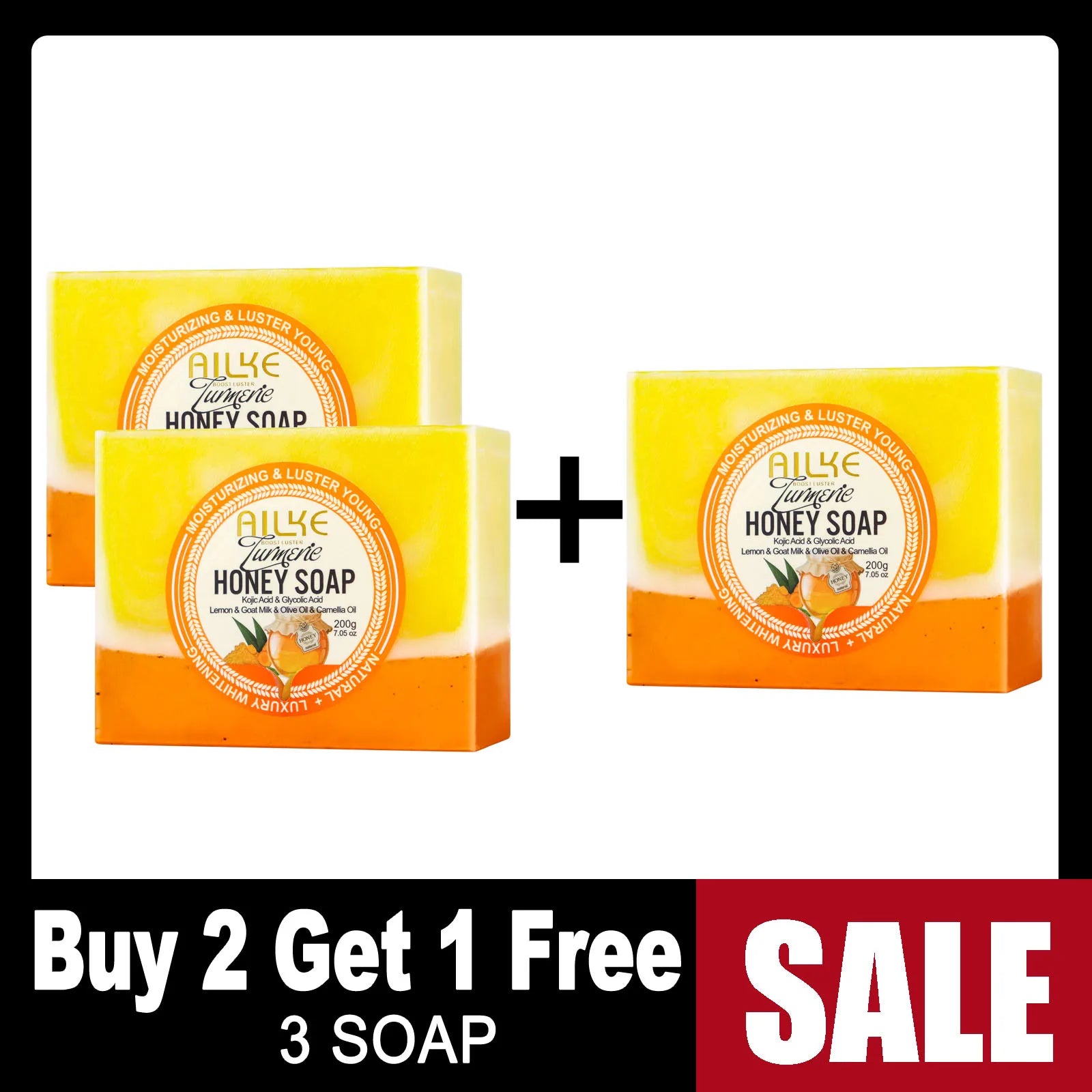 Honey Turmeric Soap – Natural Cleanser for Radiant, Even-Toned Skin - Shopulia