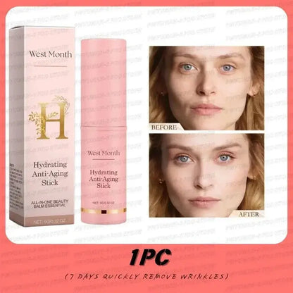 Glow Agelessly: Collagen & Hyaluronic Acid Eye Cream for Wrinkles – Korean Multi-Balm Stick - Shopulia