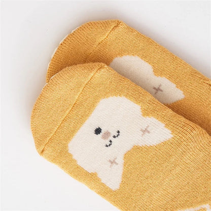 WarmTots™ Non-Slip Baby Socks – 3 Pairs Shopulia