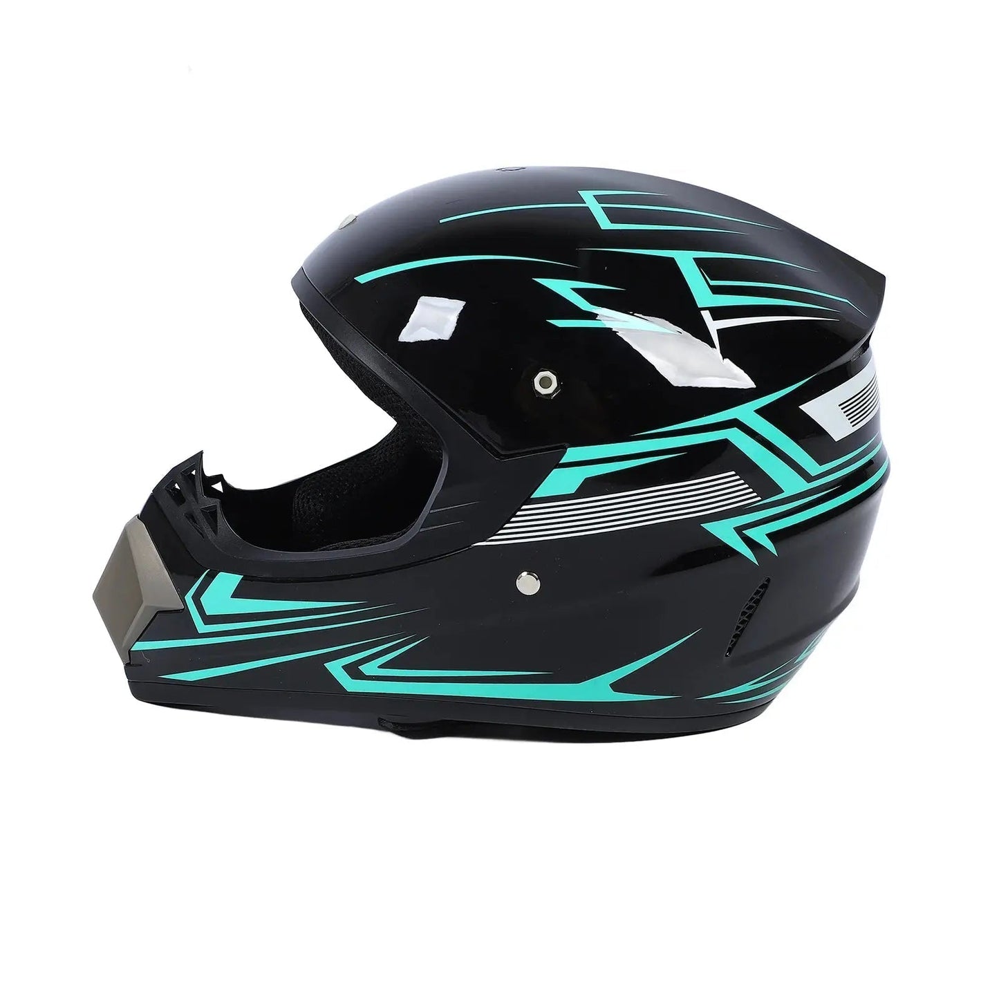 Motorcycle Full Face Helmet  Motocross Helmet  Resistant ABS Engineering Plastic for Adult for Cross Country | Shopulia