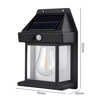 “LumiWall™ Solar LED Light – Garden, Fence & Outdoor Lamp” Shopulia