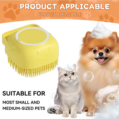 PawSoft™ Silicone Pet Massage Brush Shopulia