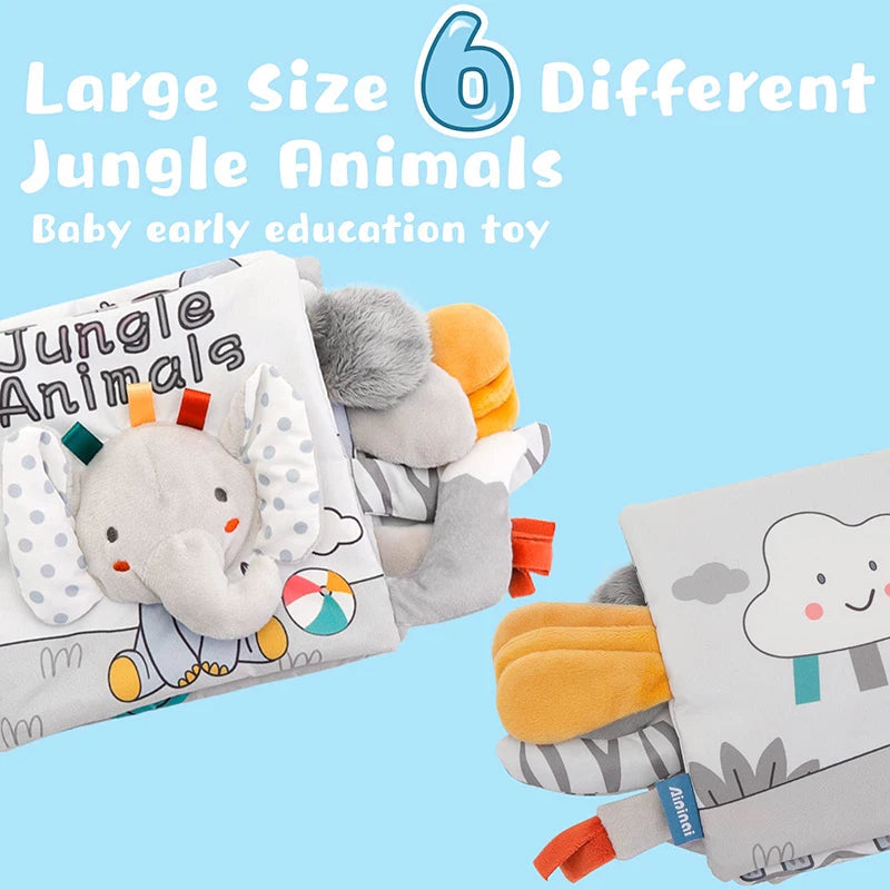 BabySense™ 3D Touch Cloth Book Shopulia