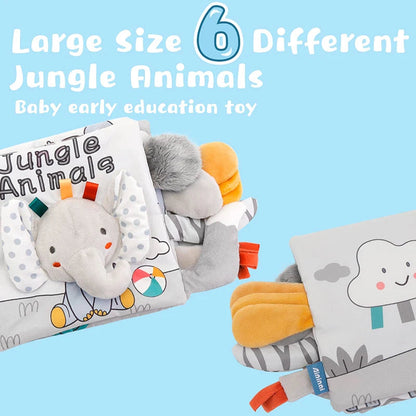 BabySense™ 3D Touch Cloth Book Shopulia