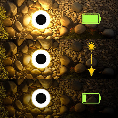 “EcoLite™ Solar Ground Lights – 14LED Waterproof Yard & Camping Decor” Shopulia