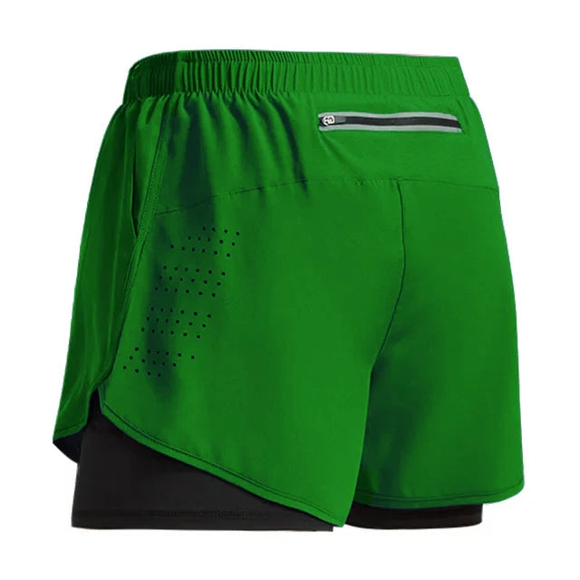 FlexFit™ Men’s Sports Shorts Shopulia