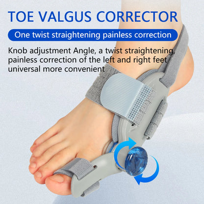 1/2pcs Bunion Corrector Adjustable Hallux Valgu Big Toe Valgus Corrector Rotatable Toe Corrector Straightener Toe Correction Shopulia