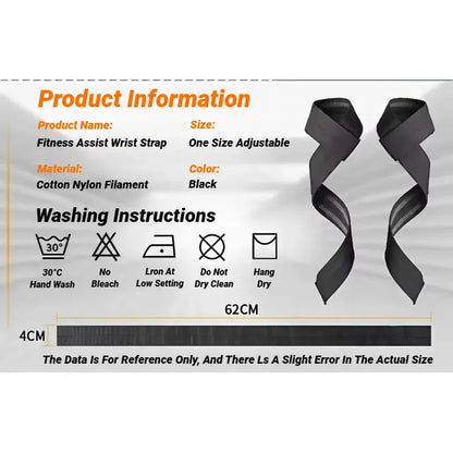 ProLift™ Non-Slip Gym Grip Straps 2Pcs Shopulia