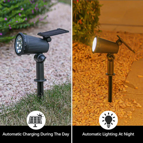 EcoGlow™ Solar Spotlights – 9 LEDs, IP65 Waterproof Shopulia