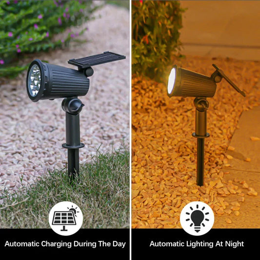 EcoGlow™ Solar Spotlights – 9 LEDs, IP65 Waterproof Shopulia