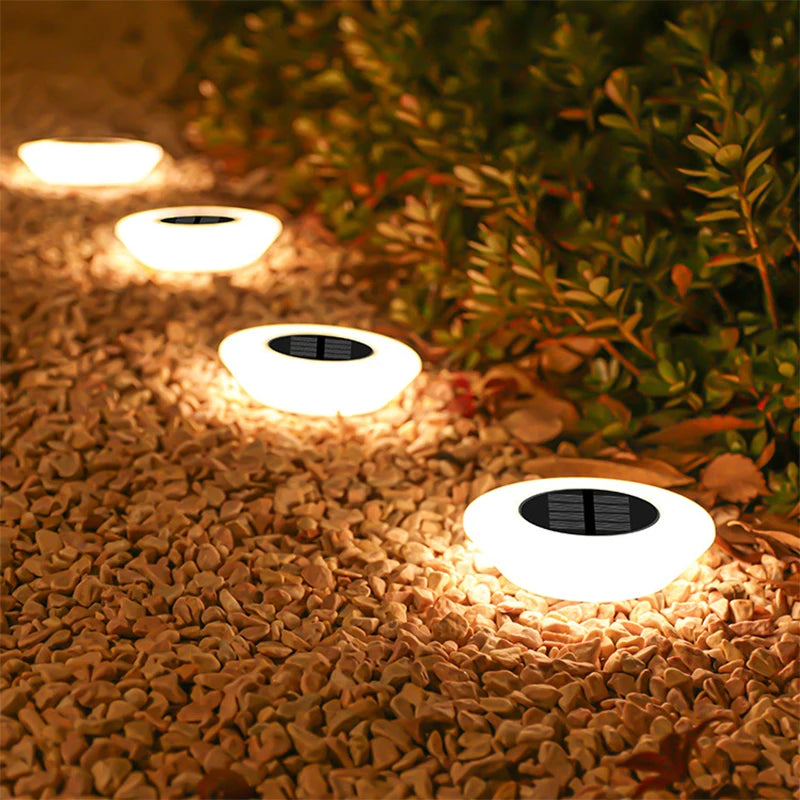 “EcoLite™ Solar Ground Lights – 14LED Waterproof Yard & Camping Decor” Shopulia