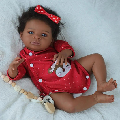 20" Realistic African American Reborn Baby Doll – Handmade, Poseable Cloth Body – Perfect Birthday or Christmas Gift | Shopulia