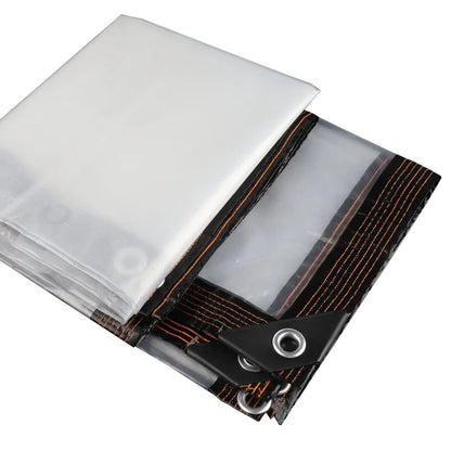 “GardenShield™ Transparent Waterproof PE Cover” Shopulia