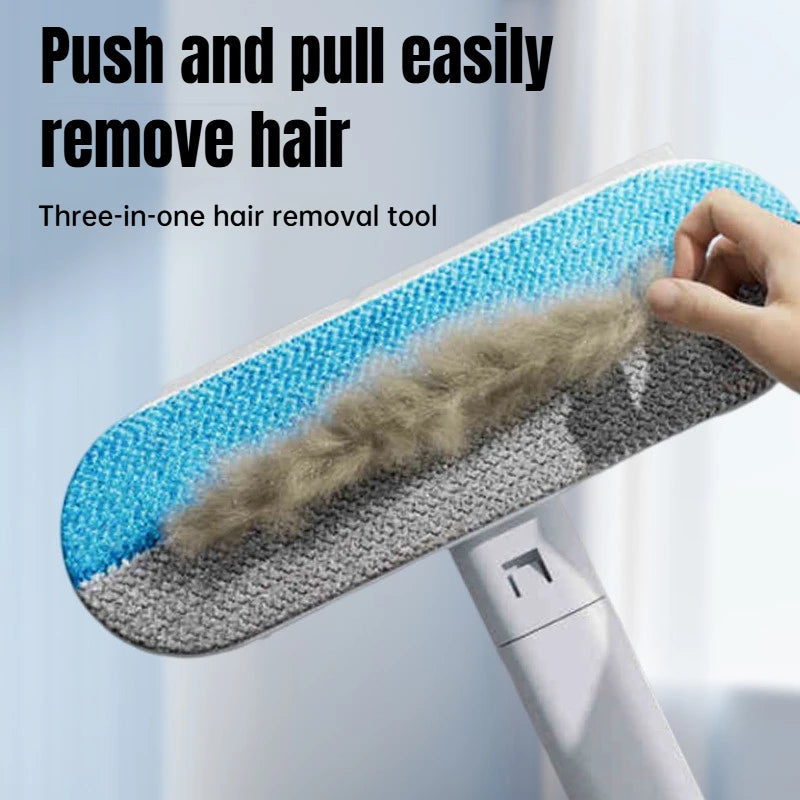 FurEase™ Long Handle Pet Hair Remover Brush Shopulia