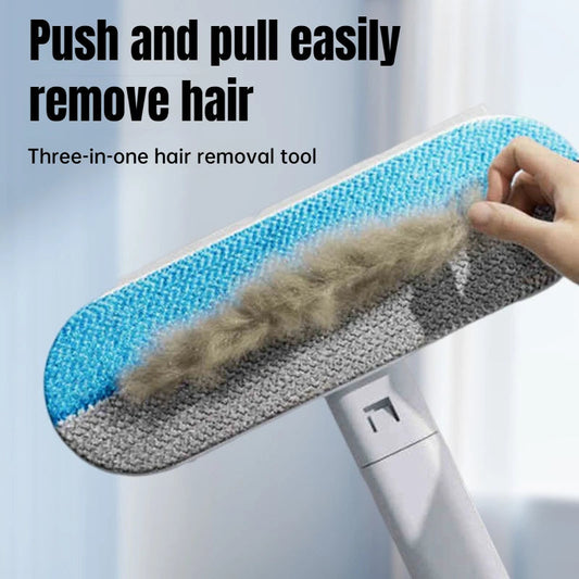 FurEase™ Long Handle Pet Hair Remover Brush Shopulia