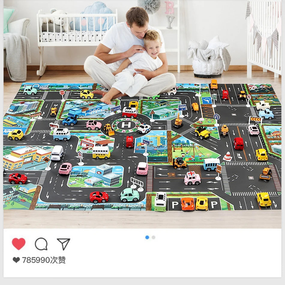 PlayMap™ Baby & Kids Educational Game Mat Shopulia