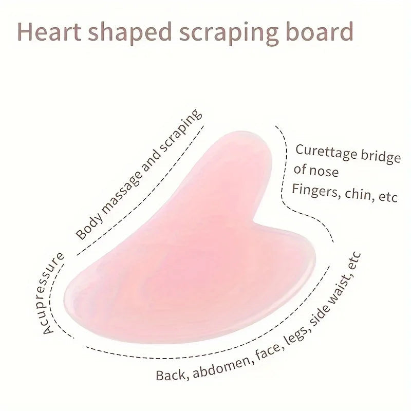 GlowSkin™ Pink Jade Roller & Gua Sha Set Shopulia