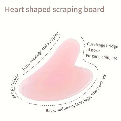 GlowSkin™ Pink Jade Roller & Gua Sha Set Shopulia