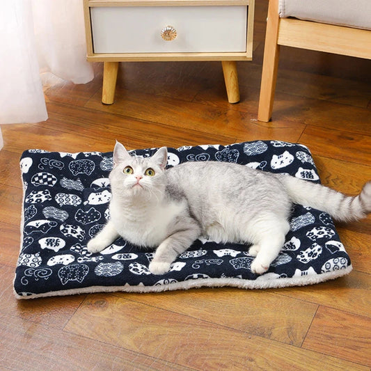 CozyPaws™ Flannel Cat & Dog Sleeping Mat Shopulia