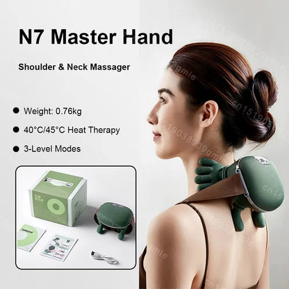 BioKnead™ Shiatsu Neck and Back Massager Shopulia