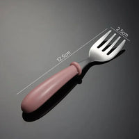 pink fork