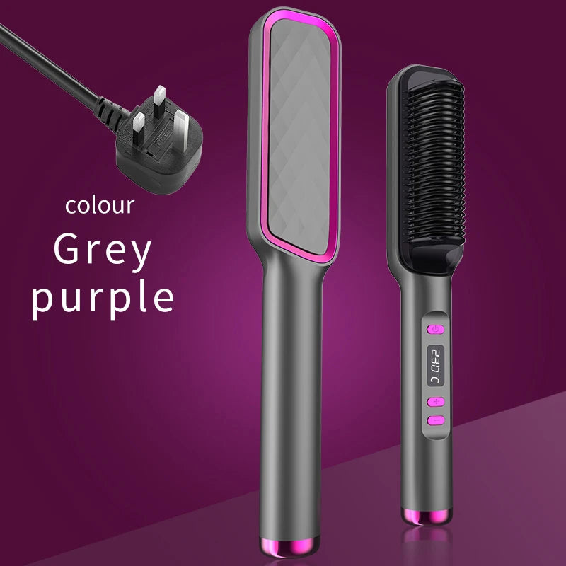 StraightPro™ Anti-Scald Hot Comb Shopulia