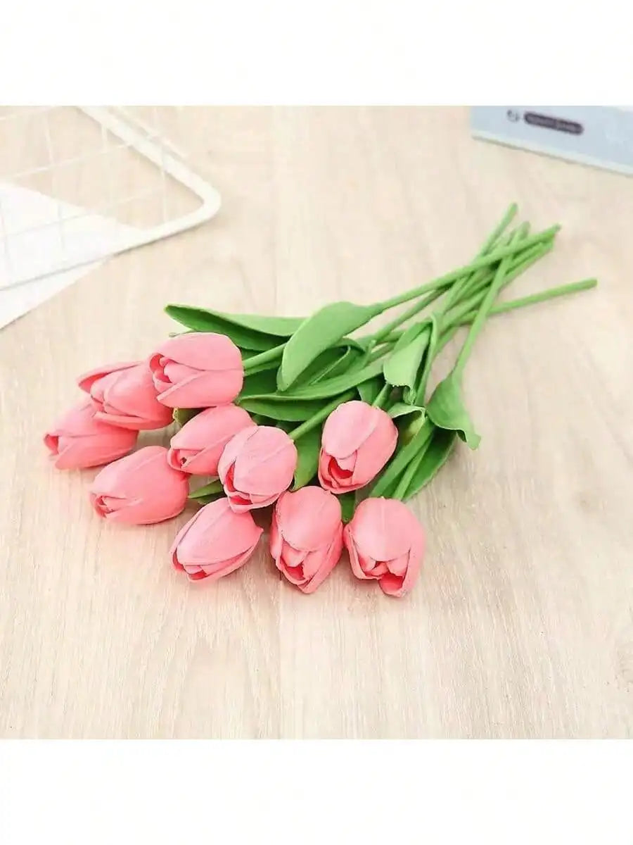 EverTulip™ Set of 6 Fake Tulips for Desk & Home Shopulia