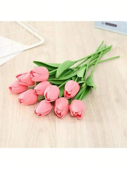 EverTulip™ Set of 6 Fake Tulips for Desk & Home Shopulia