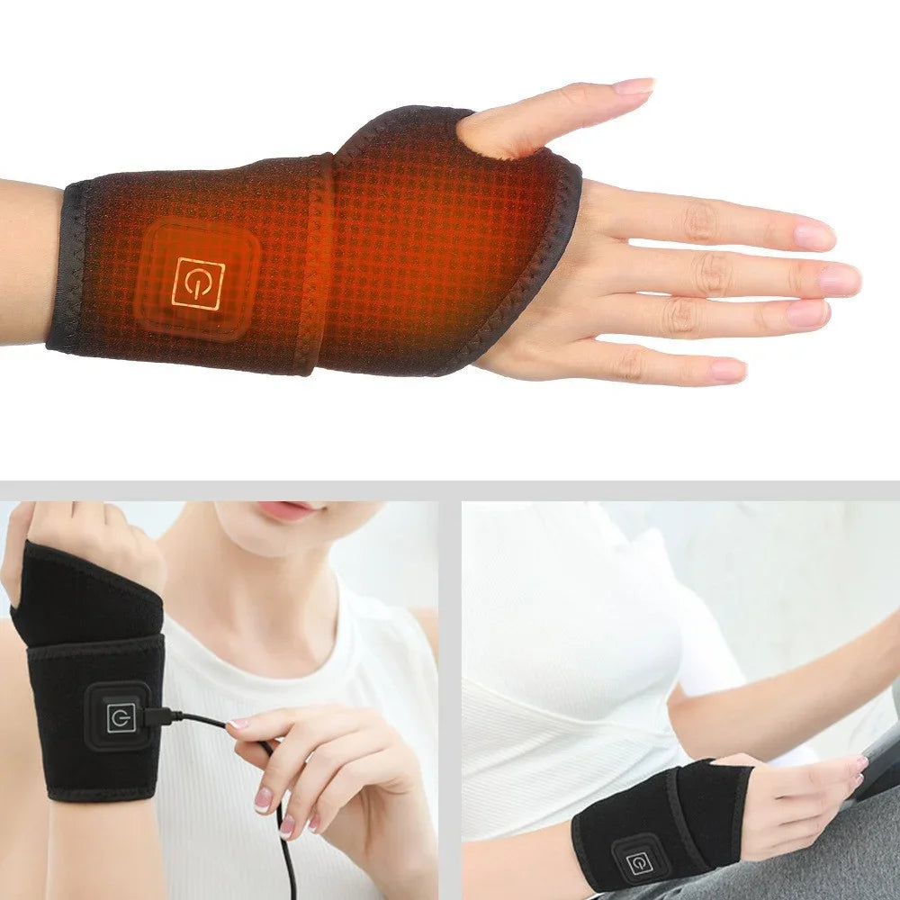 HeatEase™ Electric Wrist Massager Shopulia