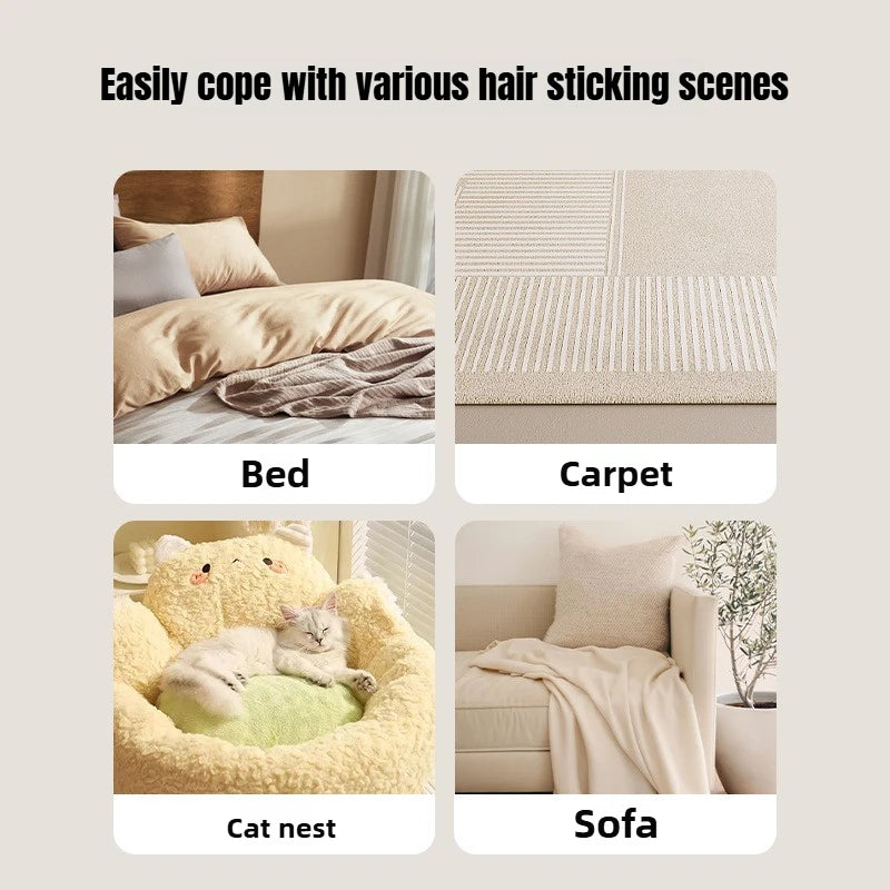 FurEase™ Long Handle Pet Hair Remover Brush Shopulia