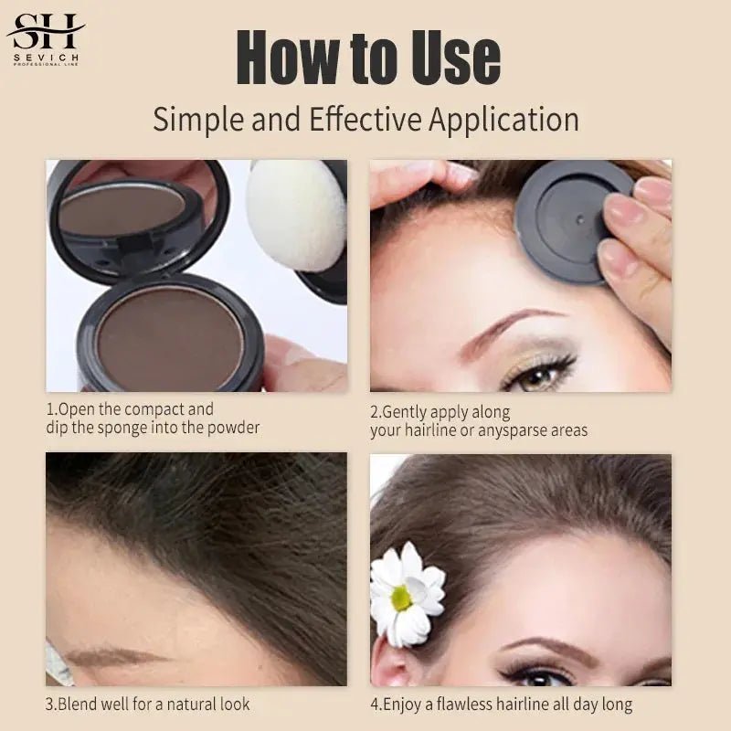 Hairline Powder Instantly Conceals Hair Root Touch Hair Powder for Thinning Hair for Women and Men,Hairline Shadow Powder Makeup Shopulia