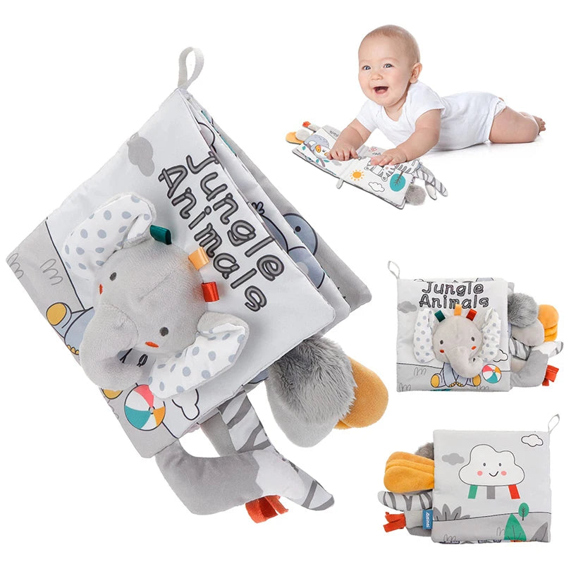 BabySense™ 3D Touch Cloth Book Shopulia