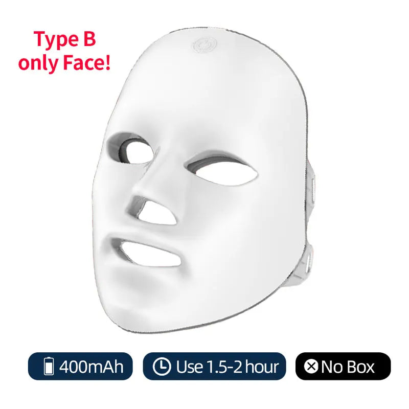LumiLift™ LED Facial & Neck Rejuvenation Mask Shopulia