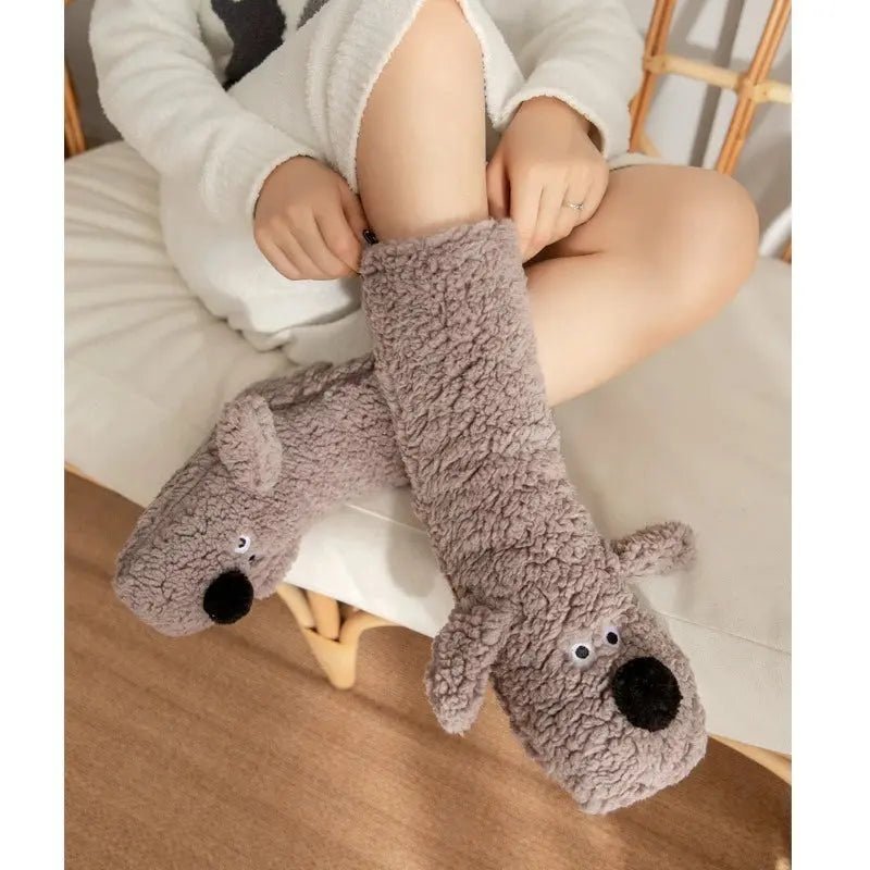 Dog Snow Socks Floor Socks | Shopulia