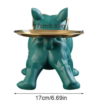 PawCraft™ 30cm Bulldog Figurine Statue Shopulia