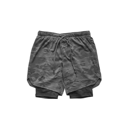 2026™ Men’s Double-Layer Sports Shorts Shopulia