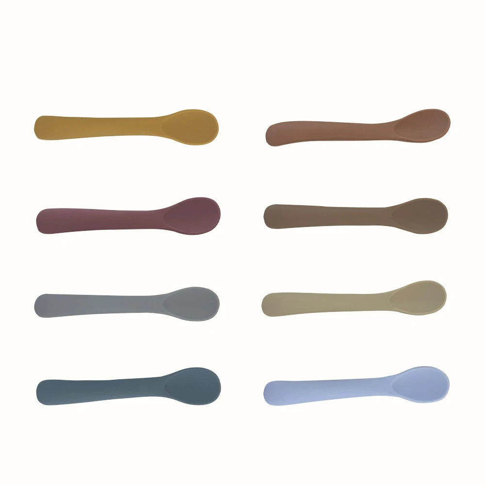 BabySoft™ Silicone Feeding Spoon Shopulia