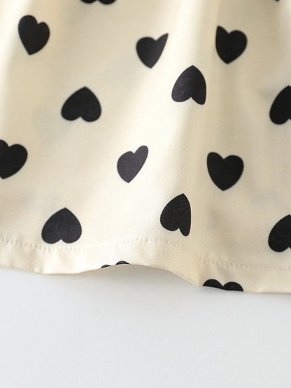 TinyCharm™ Baby Girl Bow Collar Dress Shopulia