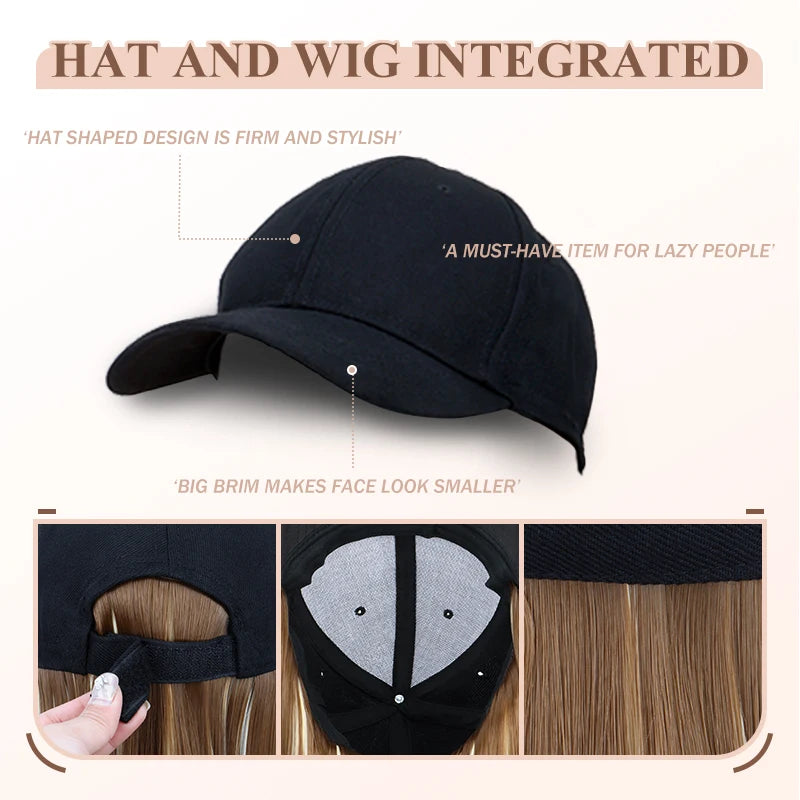 StyleCap™ Synthetic Wig Hat Shopulia