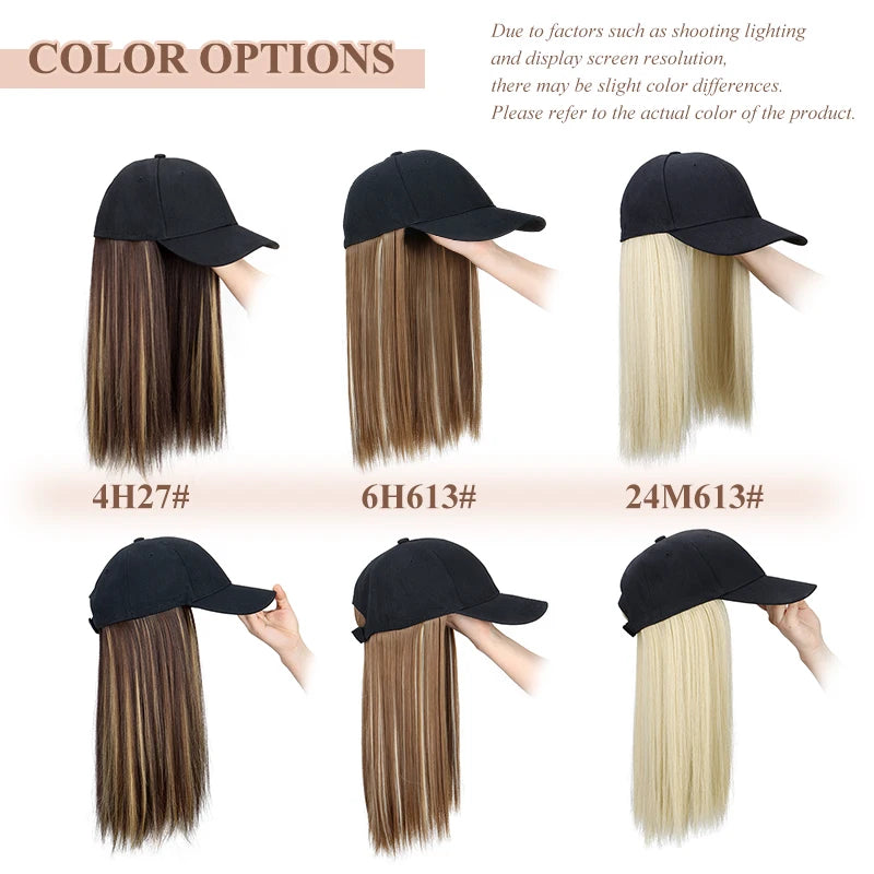 StyleCap™ Synthetic Wig Hat Shopulia