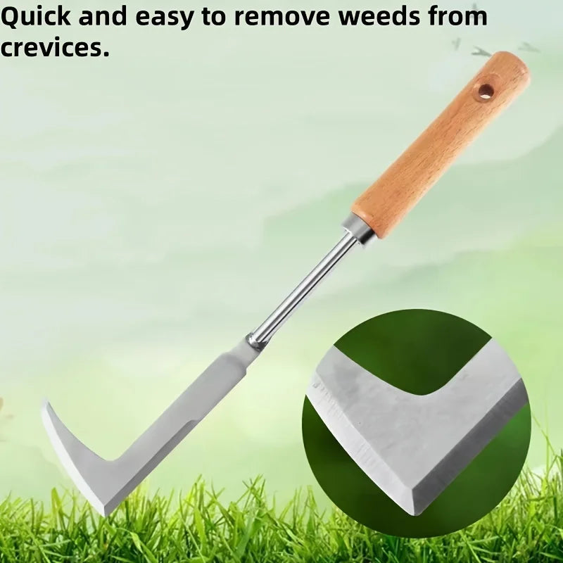 L-Sharp™ Stainless Steel Hand Weeder Shopulia